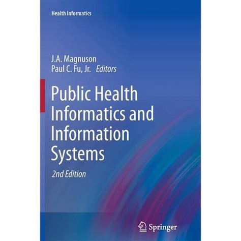 Download Public Health Informatics And Information Systems By Ja Magnuson