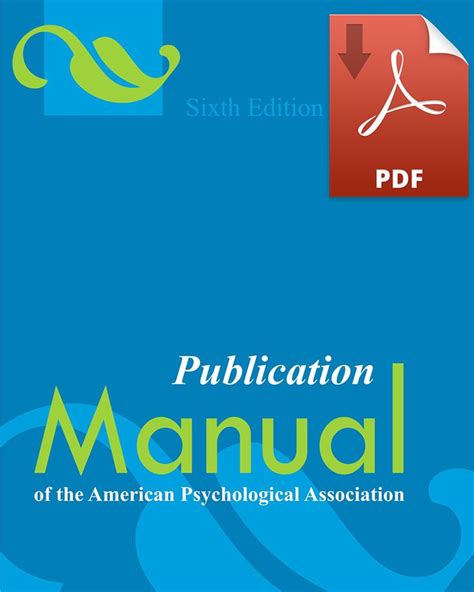 Publication manual of the american psychological association ebook. - 1992 acura legend cam holder seal manual.