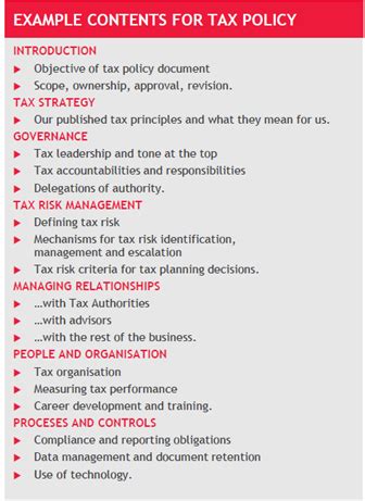 Publish your tax strategy: guidance