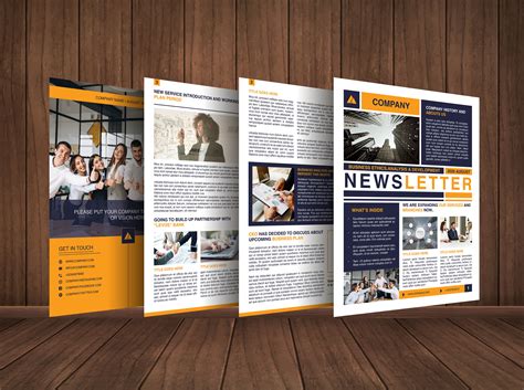 Publisher Newsletter Template Free Addictionary