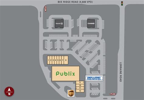 Publix #1267 - Publix at Bee Ridge. 8300 Bee Ridge Rd. Sarasota, FL. Publix at Bee Ridge Opened in June 2009. Excellent Mix of National and Local Tenants. More info. 