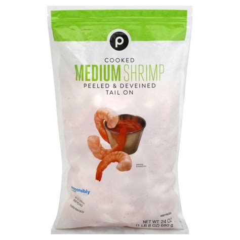 Publix Cooked Frozen Medium Shrimp - Fooducate