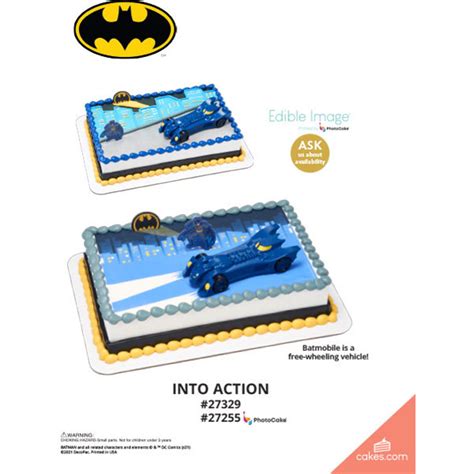 Order Batman™ Into Action Cake Cake online at Cakes.com from MEIJER #317 BKY at 247 TALLMADGE RD, KENT, OH 44240.. 