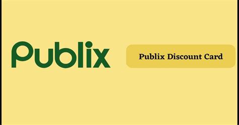 Publix discount card. Things To Know About Publix discount card. 