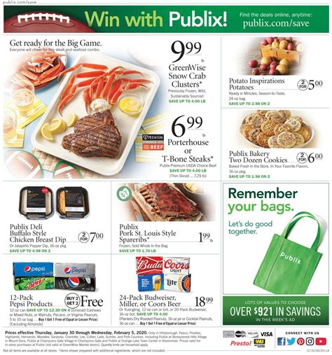 This page will give you all the information you need on Publix Town Center, Jacksonville, FL, including the hours of operation, street address, direct telephone and more info. Weekly Ads; ... Weekly Ad & Flyer Publix. Active. Publix; Wed 02/07 - Tue 02/13/24; View Offer. Active. Publix Extra Savings; Sat 02/10 - Fri 02/23/24; View Offer. View .... Publix flyer weekly
