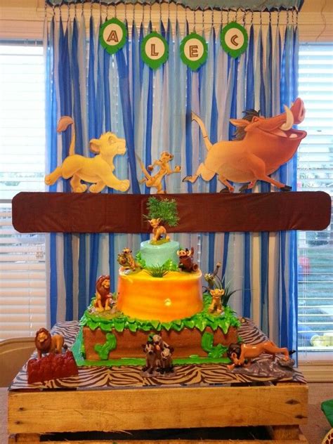 Cake ideas. Customized cake from Publix. I bought the cake toppers on Amazon. ... Lion king baby shower, Lion king cakes, Cake. Apr 29, 2019- BCakeNY @bcakeny Lion ... . 
