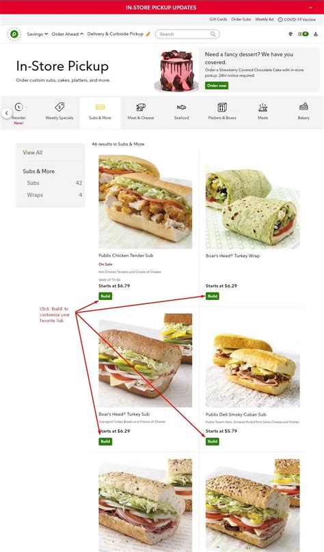 Publix order sub. Jul 05, 2012. LAKELAND, Fla. — Publix Super Markets is launching a free online ordering system for customers to pre-order sliced meat, cheese and custom subs. Customers can designate a pickup ... 