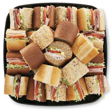 Publix sandwich platter. Get Publix Publix Large Deli Veggie Sub Platter delivered to you in as fast as 1 hour with Instacart same-day delivery or curbside pickup. Start shopping online now with Instacart to get your favorite Publix products on-demand. ... 1300-2520 Cal/Platter. 40-70 Cal/Sandwich. Serves 26-30. 2000 calories a day is used for general nutrition advice ... 