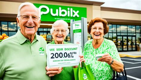 Publix senior discounts. Seniors can also save when renting a car. Discounts vary with the rental company, but many of them offer a senior rate for people aged at least 50 to 62 years or older. For example, Enterprise offers up to 25% off base rates for customers ages 50 and over. Find the car rental companies with the biggest savings here! 