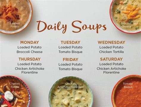 Publix soup schedule today. Things To Know About Publix soup schedule today. 