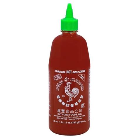 Huy Fong Hot Sriracha Chili Sauce Tomato Ketchup, Gluten Free, 2