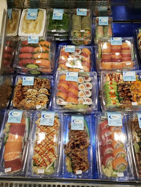 AFC Sushi. August 12, 2020 ·. 💚 PUBLIX SUPER MARKET 💚. $5 Sushi Wednesday! *Available at participating AFC Sushi Bars inside your local Publix. #afcsushi #sushiday #publixsushi #publix #sushi #sushiroll #SushiWednesdays. . 