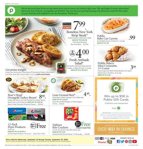 The Publix Weekly ad 05/22/2024 and a preview of next week's offers. What's new in Publix Circular? The latest Publix weekly flyers offer great sales ad⭐. ... The exclusive Publix buy one get one free (also known as Publix BOGO) special is one of the many ways the company rewards their customers' loyalty. They believe that without them, the ...