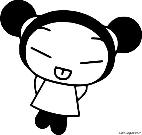 Pucca Coloring Pages ColoringAll