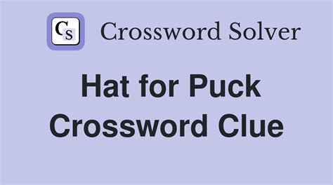 Puck or checker - crossword puzzle clues & answers - Dan Word