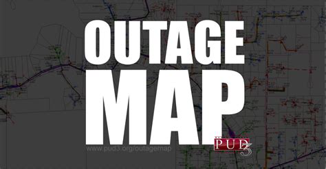 PUD 3's mission includes always providing safe and reliable service. Sometimes Mother Nature, trees, wayward drivers and curious critters don't get the message and power outages happen. View PUD 3 Outage Map The quickest, easiest, and most-efficient way to report a power outage is on our SmartHub app. Download it and setup an account today.. 