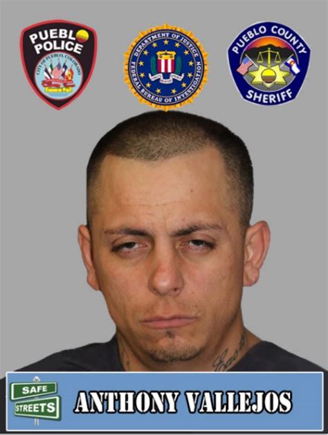 Pueblo county most wanted. (PUEBLO, Colo.) — The Southern Colorado Safe Streets Task Force is attempting to locate two wanted street criminals. Scott Mendoza, 41, is a Hispanic male, 6’00” tall, 190 pounds, with brown ... 