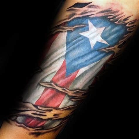 Tattoo Meanings. Flaunting Puerto Rican tattoos 