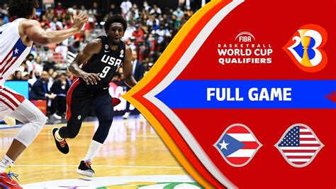 Puerto rico basketball game today. Anthony Edwards and Cam Johnson each scored 15 points, and USA Basketball used a 20-0 run in the second half on the way to rolling past Puerto Rico 117-74 on Monday night in the first World Cup ... 