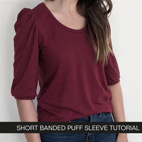 Puff Sleeve Tutorial Hey June Handmade
