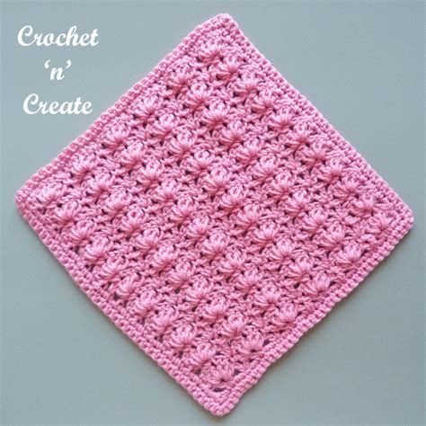 Puff stitch crochet dishcloth pattern.  not only keep your home neat and...