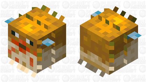 Pufferfish meme Minecraft Mob Skin