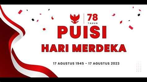 Puisi kemerdekaan indonesia ke 78. Sctv live streaming hari.