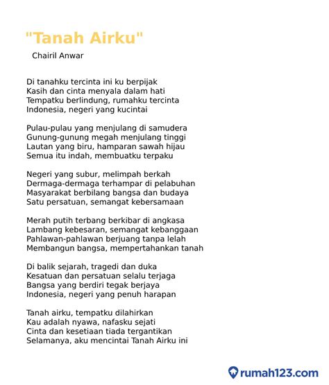 Puisi tema cinta tanah air. Mimpi orang meninggal padahal.