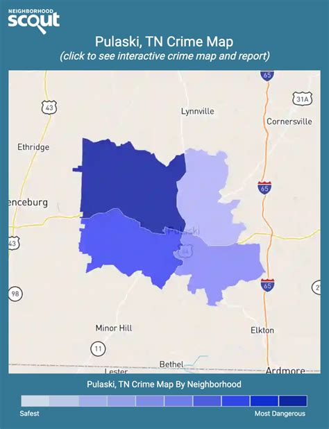 Pulaski, TN Murder Rates and Murder Maps CrimeGrade.org