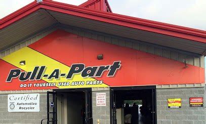 Pull-A-Part is open 7 days a week except for Thanksgiv