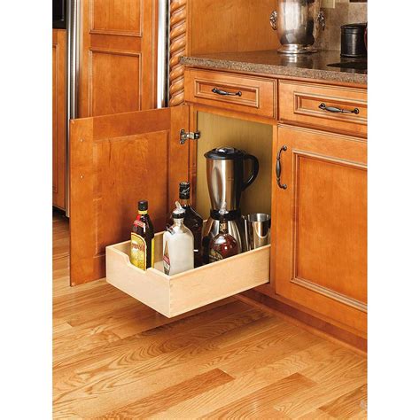 Pull out shelves home depot. Cabinet pull-out shelves feature heavy-duty, full-tension steel rails, with a maximum weight capacity of 100 lbs. Includes a mounting template for quick installation and you can install in 15 minutes or less with a few simple screws 