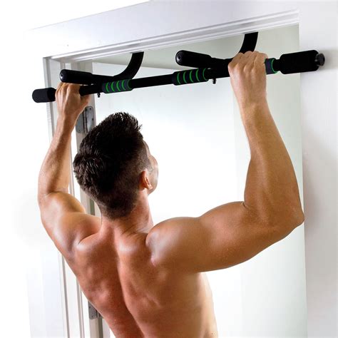Pull up bar near me. QUALITY ROGUE CONSTRUCTION. The Jammer Pull-Up Bar system is manufactured in the USA and utilizes 0.375" thick laser-cut steel brackets, 43" (Stringer) long (8.875” tall) with Rogue branding, and the same style of pull-up bar included in our Socket sets. After set-up, the bar extends out 7”, on center, from the mounting surface, while the ... 