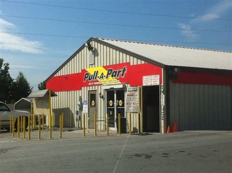 Pull-A-Part is a salvage yard that specializes in discount used aut