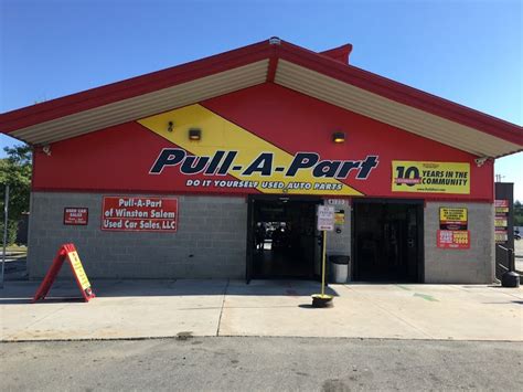 Pull-A-Part is a salvage yard that specializes in discount u