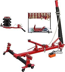 Pulling Post Frame Straightener Frame Machine FREE CLAMPS & 3 TON AIR