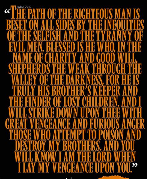 Pulp fiction bible verse. Things To Know About Pulp fiction bible verse. 