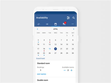 Pulse availability screen for android in 2022 Attendance app, Android