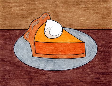 Pumkin Pie Drawing