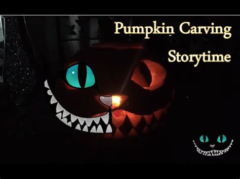 Pumpkin Carving Cheshire Cat Youtube