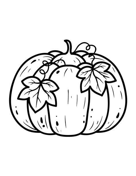 Pumpkin Coloring Shee
