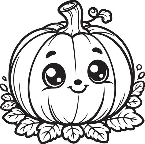 Pumpkin Pictures Coloring Pages