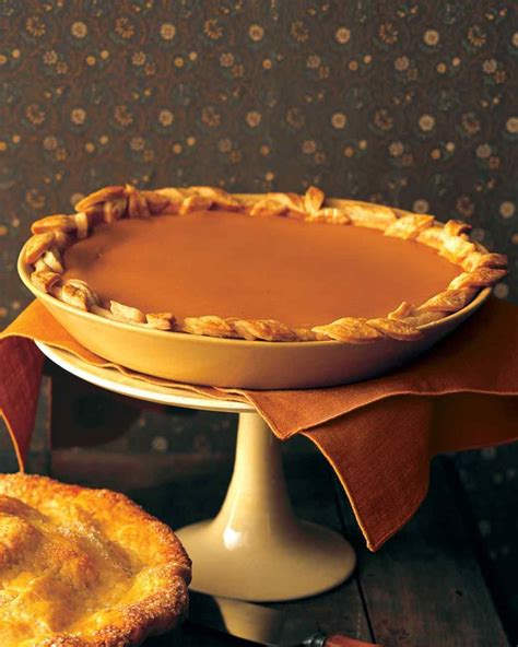 Pumpkin Pie Made with Roasted Fresh Pumpkin - Martha …