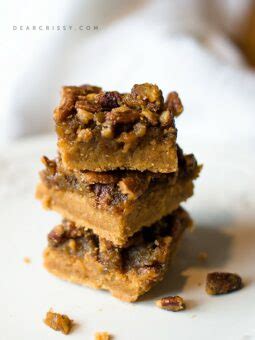 Pumpkin Praline Bars - Dear Crissy