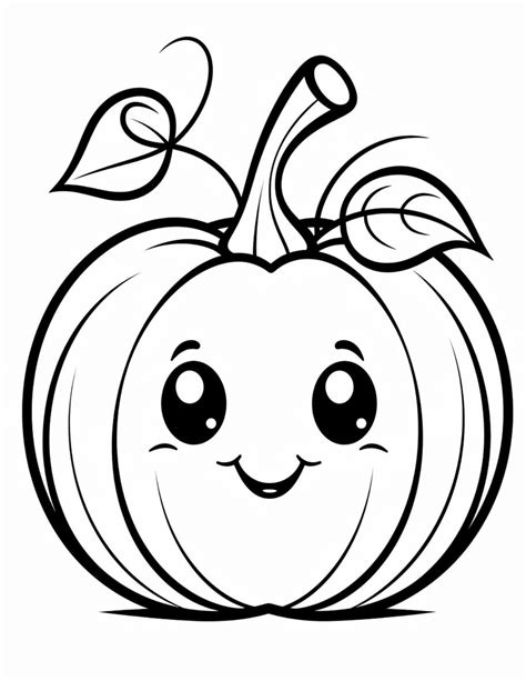 Pumpkins Coloring Shee