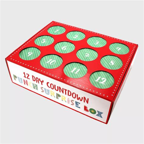 Punch Box Advent Calendar