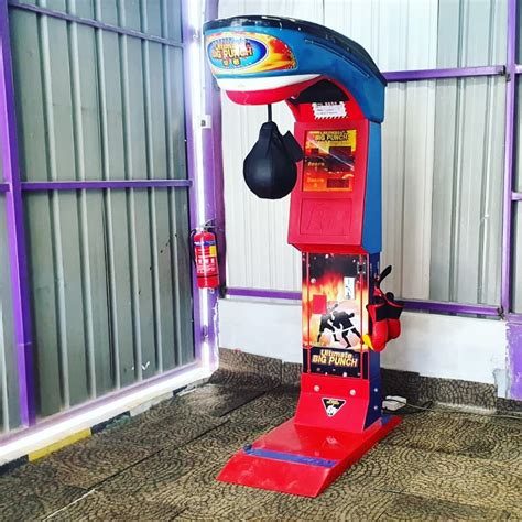 Boxing Arcade Game Machine. ₹ 3,25,000 Get Latest Price. Light Effects: Yes. Sound Effects: Yes. Motor Power: 110V/220V, 180W. 1.coin operated 2.Durable and long-lived machine with 90% metallic material, can bear the force easily;3. . 