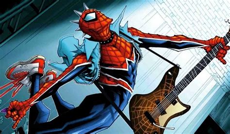 Punk Spiderman: A Rebellious Spin on a Classic Superhero