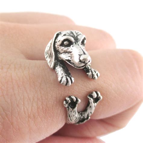 Pup ring. Check out our custom pup rings selection for the very best in unique or custom, handmade pieces from our stackable rings shops. 
