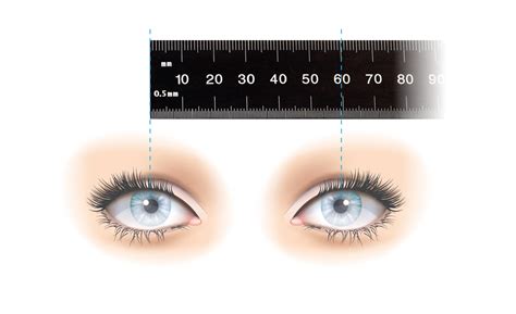 STEP 1: Get your pupillary distance ruler (any ruler will do) and make sure you are standing straight in front of a mirror. STEP 2: Stand approximately eight inches from the mirror. STEP 3: Position the ruler directly above your eye-line, while standing as straight as possible. STEP 4: Align the zero on your ruler to the center of one of your ...