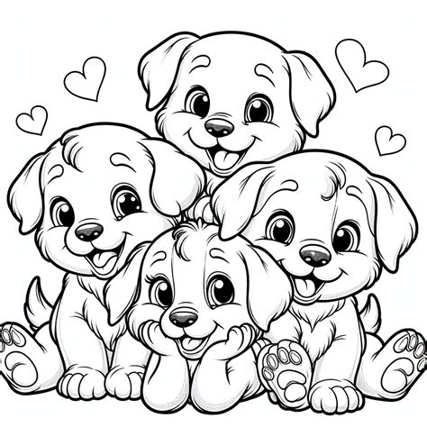 Muffin From Bluey Coloring Page